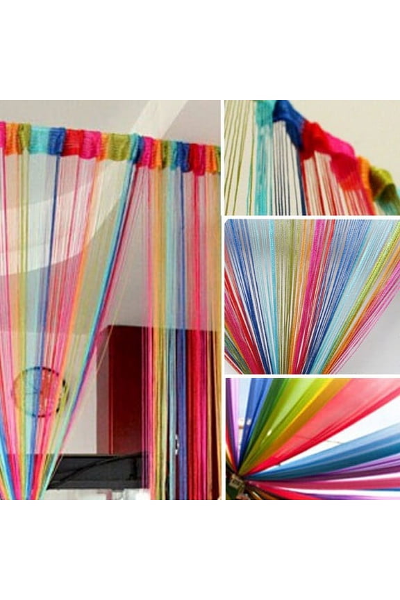 String Door Curtain Beads Hanging Doorway Home Decor Room Divider