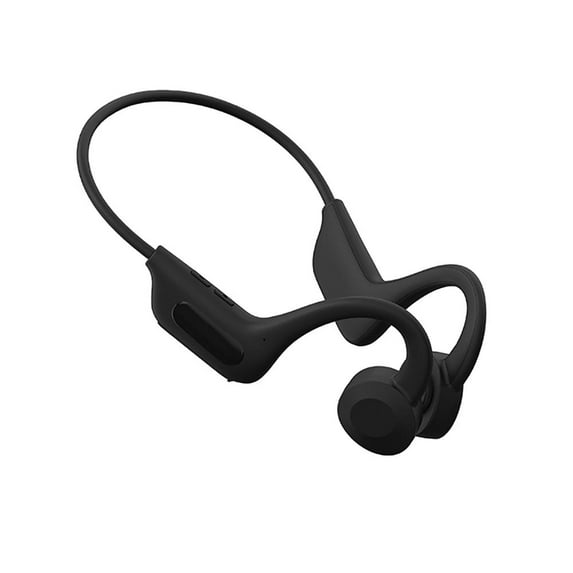 Topumt Wireless Bone Conduction Headphones, Open Ear Sports Bluetooth Headset, Built-in Mic and IPX6 Waterproof Certified for Workouts, Night Running, Cycling, Hiking