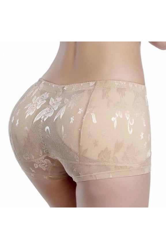 Women Enhancer Shaper Panties High Waist Push Up Padded Shapewear Butt Seamless Fake Hip Underwear