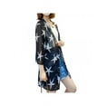 thumbnail image 1 of Topumt Women Fashion Plus Size Floral Printed Loose Chiffon Kimono Cardigan, 1 of 5