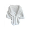 thumbnail image 1 of Topumt Women Fleece Warm shawl Sweatershirt Jacket Long Sleeve Coat Wedding Faux Fur Outerwear Tops, 1 of 4