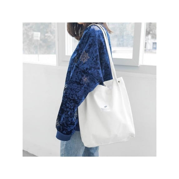 Topumt Women's Corduroy Tote Bags Large Capacity Handbag Casual Shoulder Bag