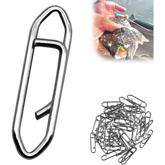 Topwater Co Speed Clips, Topwater Co Speed Clips for Fishing Lures, 50/100/150Pcs Topwaterco Speed Clips 45-70-120lbs, Topwater Fishing Lures, Fishing Topwater Lures