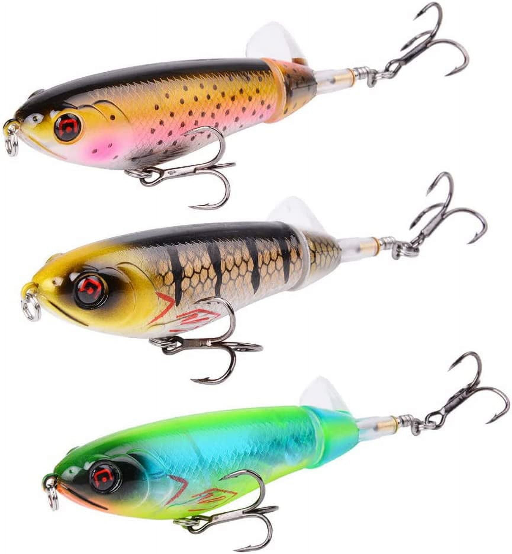 Whopper Plopper Frog Fishing Lure Topwater Floating Crankbait