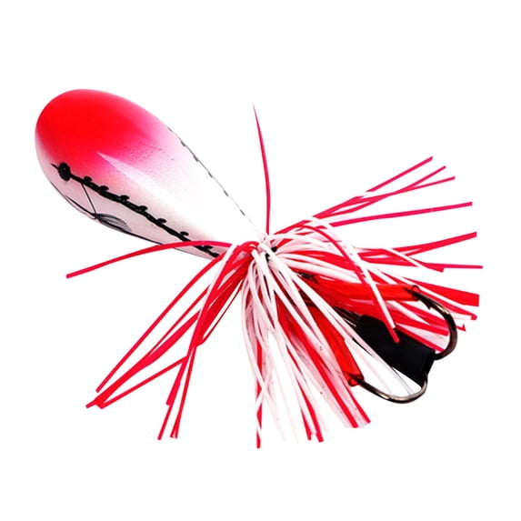 Topwater Lure 90mm with Dual Strong Hooks for Bass Pike Fishing C