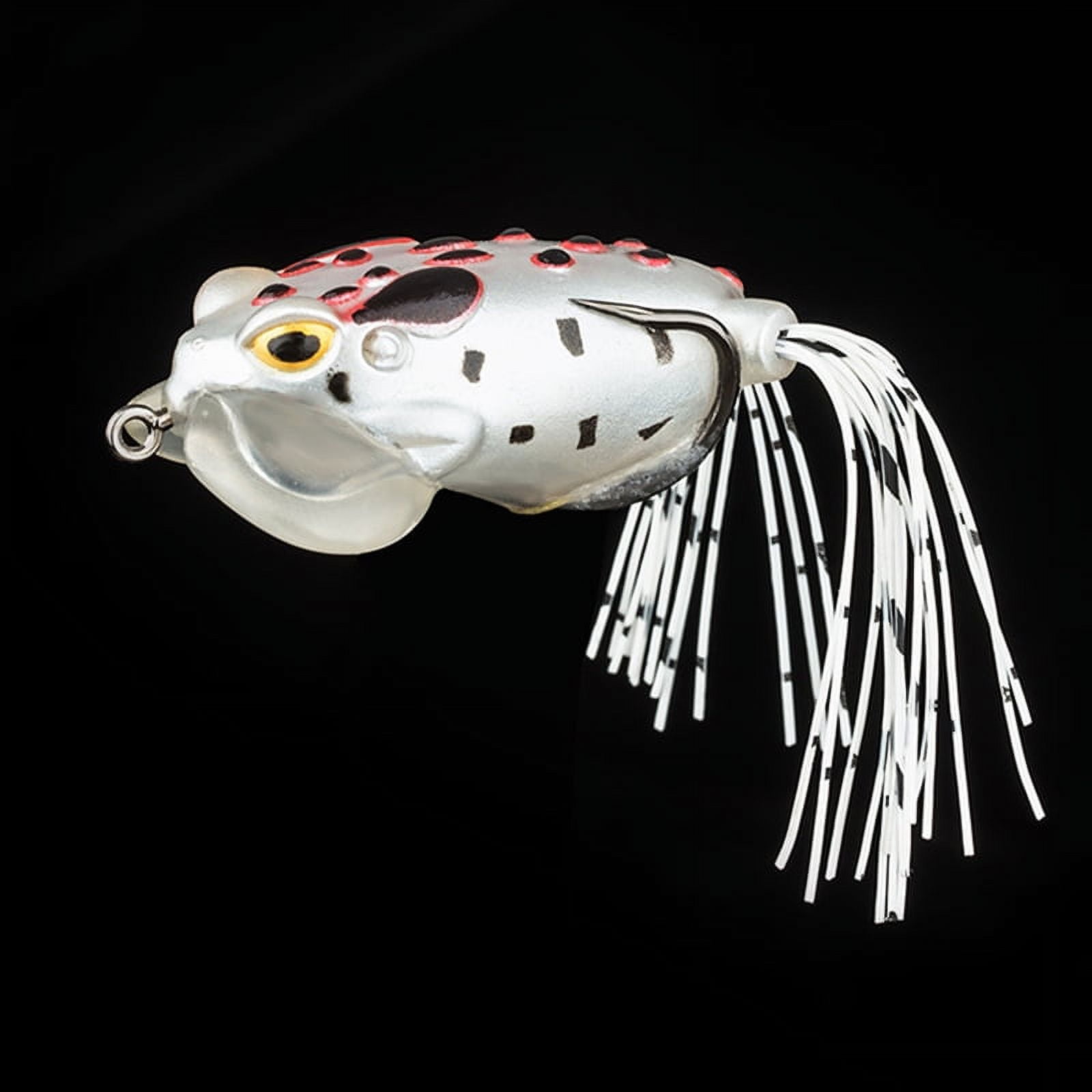Top Water Fishing Lure XPS Floating Frog Weedless Lure Yellow
