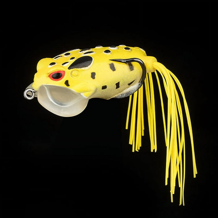 Topwater Frog Lures Soft Frog Baits Weedless Design Lifelike Swimming  Action Fishing Lures New