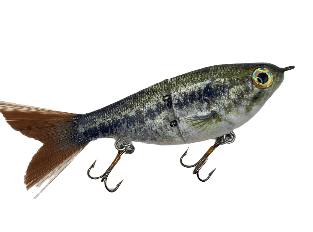 Topwater Glide Bait Bass Fishing Lure Game Changer Bait The Glide 5in Bass