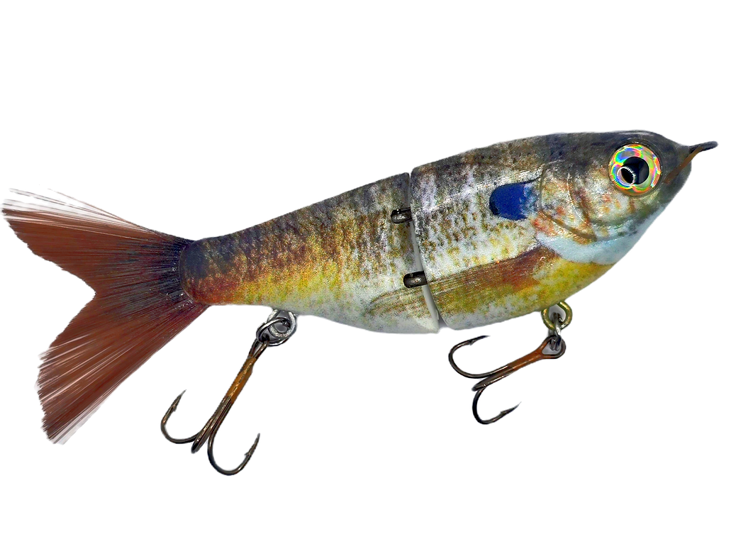 Topwater Glide Bait Bass Fishing Lure Game Changer Bait The Glide 5in Bluegill