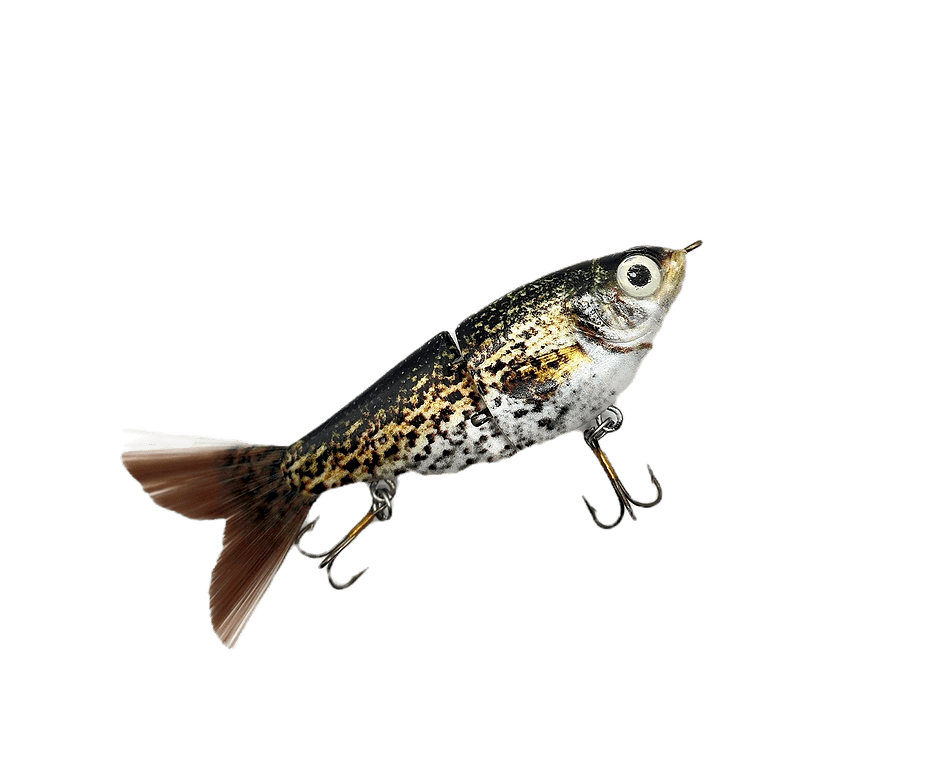 Topwater Glide Bait Bass Fishing Lure Game Changer Bait The Glide 5in Crappie