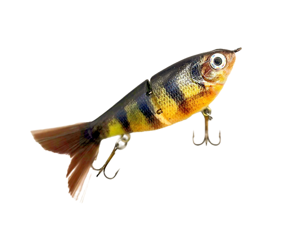 Topwater Glide Bait Bass Fishing Lure Game Changer Bait The Glide 5in Perch