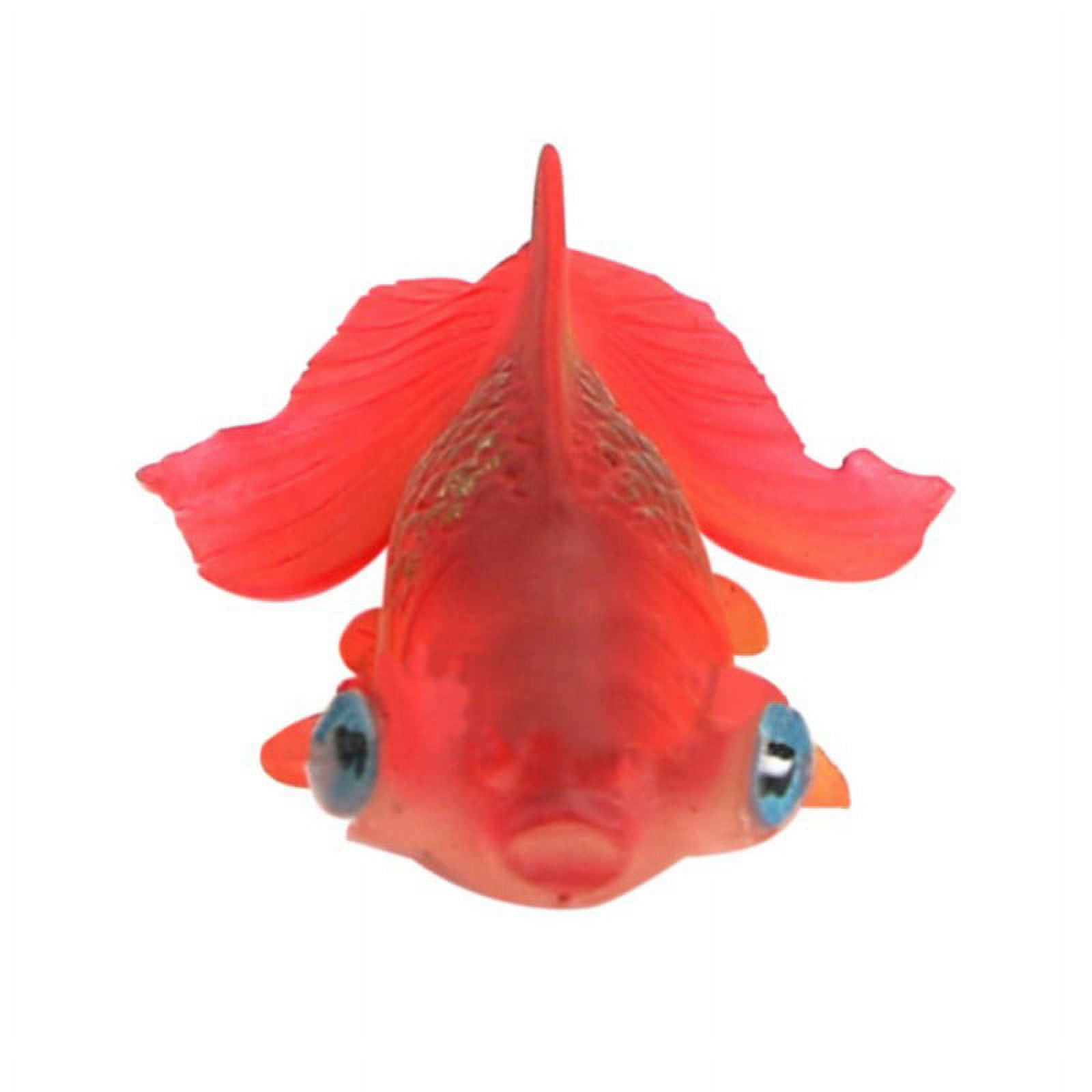 Topwoner Aquarium Silicone Fish Artificial Floating Fake Fish for ...