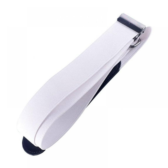 Topwoner Lazy Waist Belt, Simple Style, Buckle-Free Elastic Invisible Leather Belts Waistband, Dress Pants Accessories