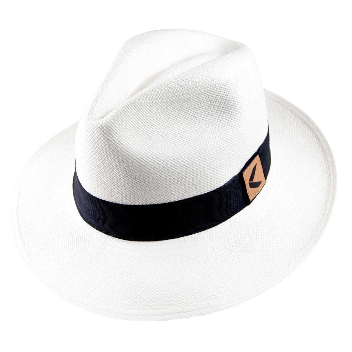 Greenpacha Handwoven Toquilla Straw Panama Hat Fedora Cream Size Small Ecuador Toquilla Straw Panama Hat Ecuador Handwoven - Fedora Style  main image 3