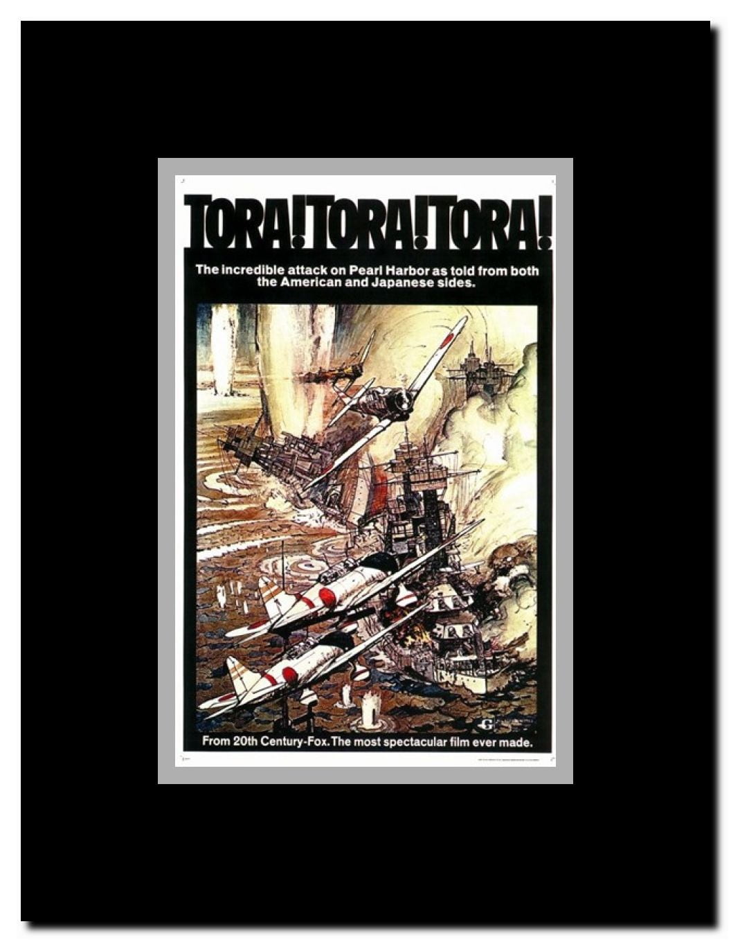 Tora! Tora! Tora! Framed Movie Poster