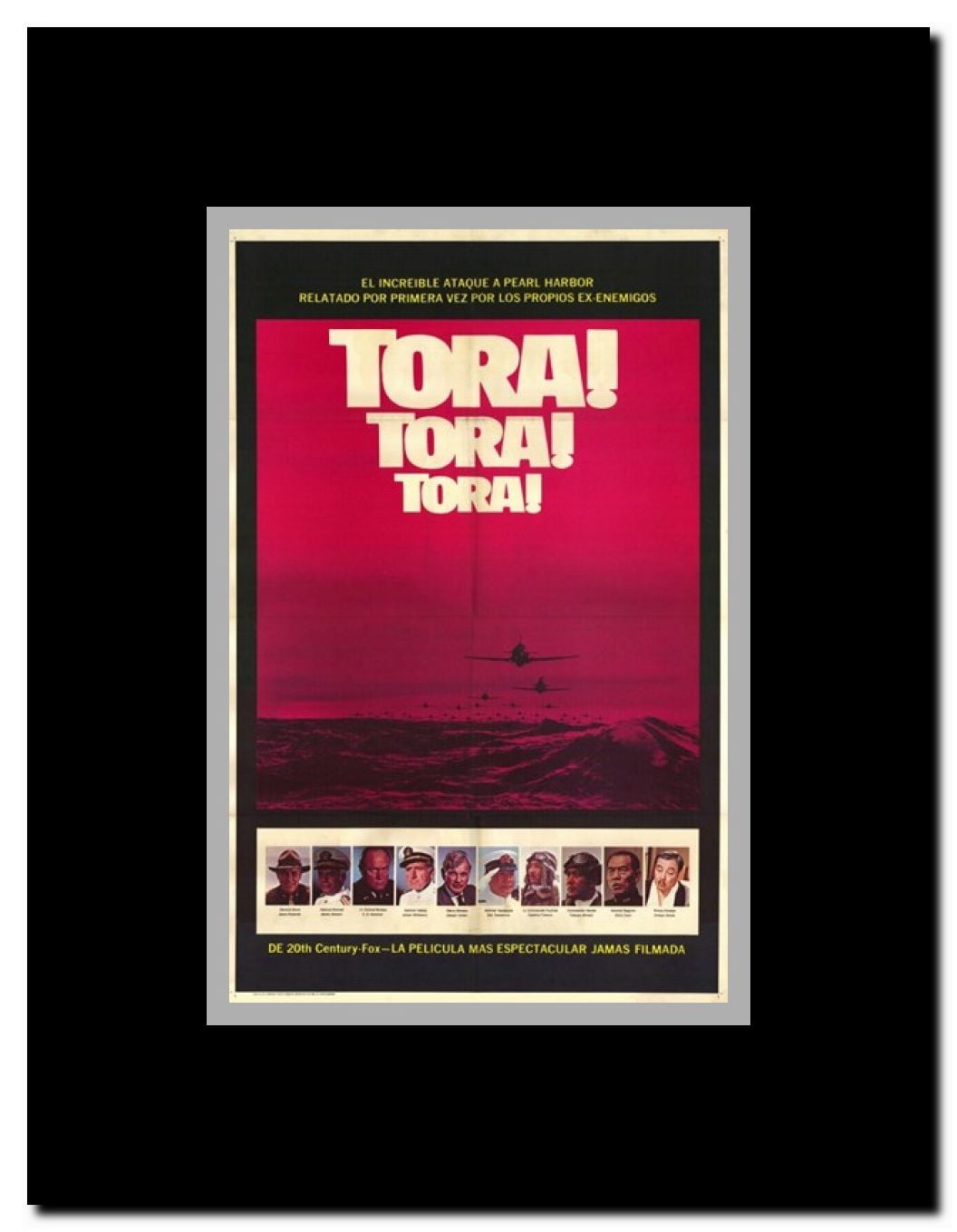 Tora! Tora! Tora! Framed Movie Poster