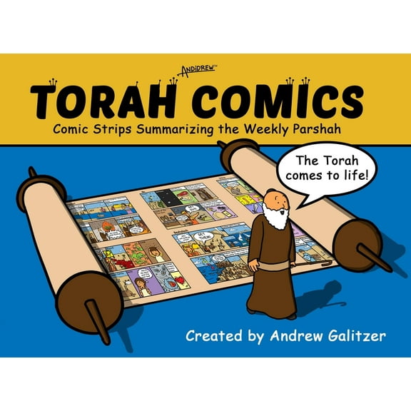 Torah Comics: Comic Strips Summarizing the Weekly Parsha, (Hardcover)