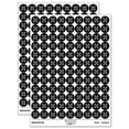 thumbnail image 1 of Torah Scroll Jewish Symbol Israel 200+ Round Stickers - Black - Matte Finish - 0.50" Size, 1 of 3