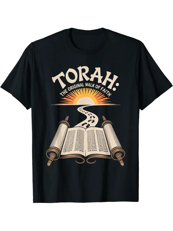Torah Walking By Faith Yahuah Vintage Birthday T-Shirt