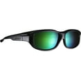 thumbnail image 1 of Torana Dark Charcoal - Poly Polarized Gray with Green Mirror  - Fits Over Large Frames Not Exceeding 143mm X 42mm, 1 of 3
