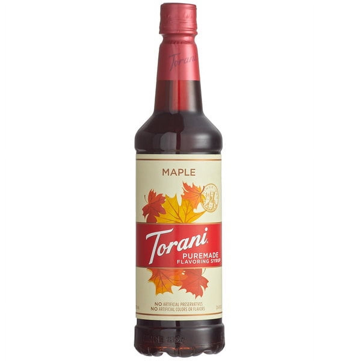 Torani 750 mL Puremade Maple Flavoring Syrup