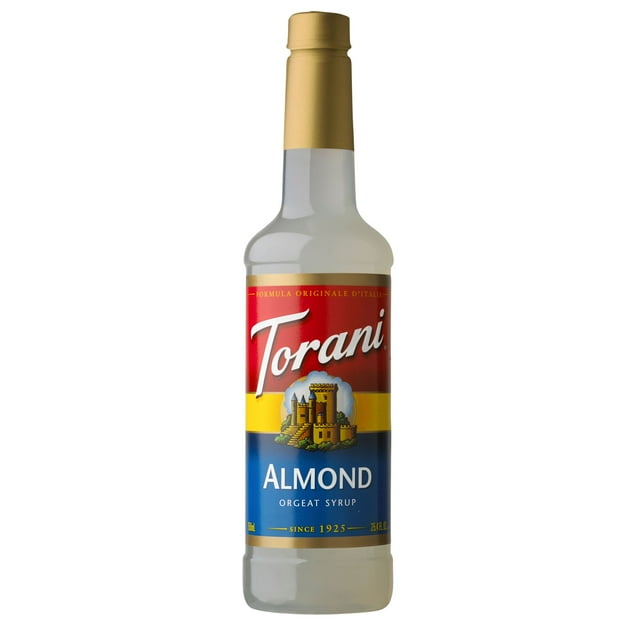 Torani Almond Flavoring Syrup, Coffee Flavoring, Drink Mix, 25.4 oz