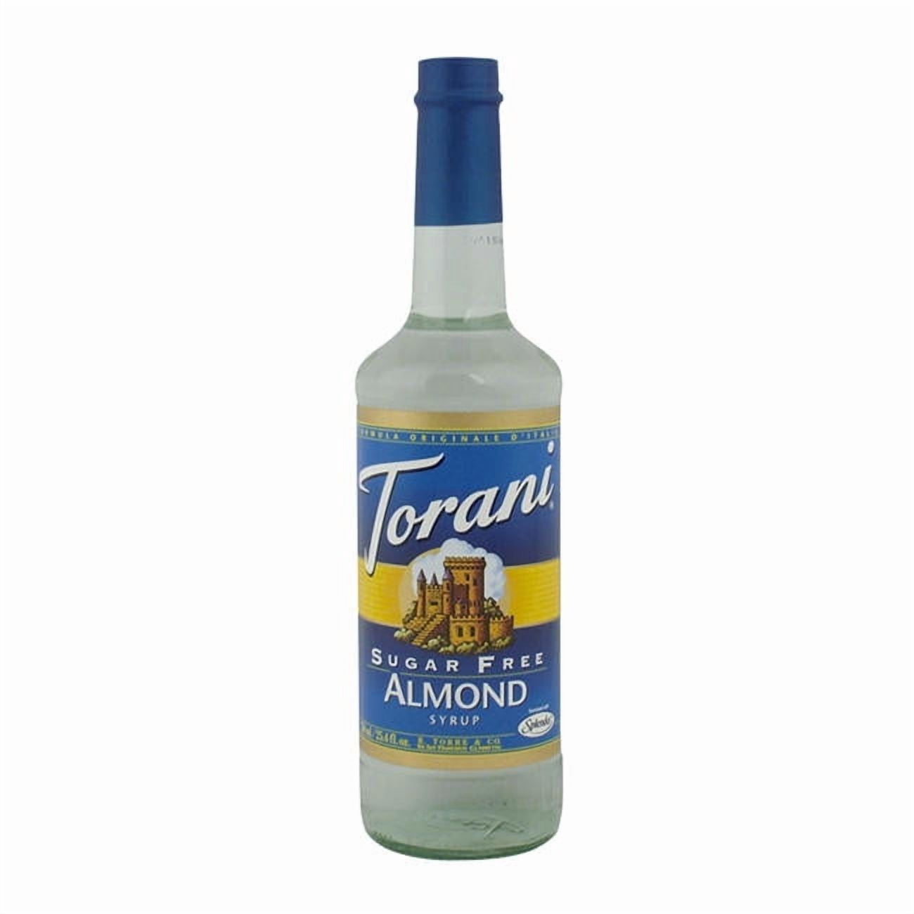 Torani Almond Sugar Free Syrup cs 12/750 ml