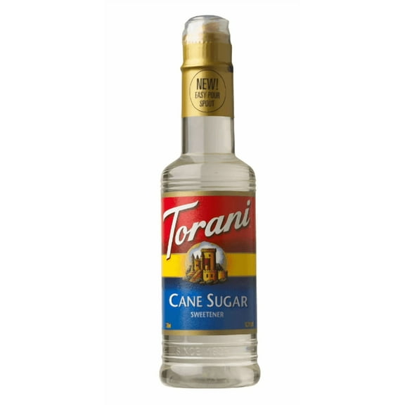 Torani Cane Sugar Sweetener Flavoring Syrup, Coffee Flavoring, Drink Mix, 12.7 oz (Pack of 2)