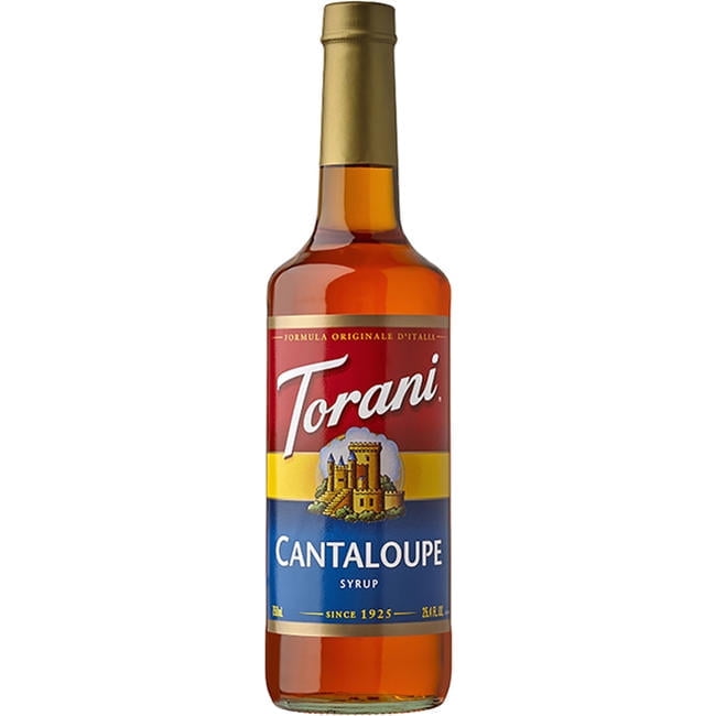 Torani Cantaloupe Syrup cs 12/750 ml