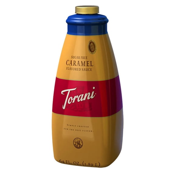 Torani Caramel Sugar Free Sauce cs 4/64 oz