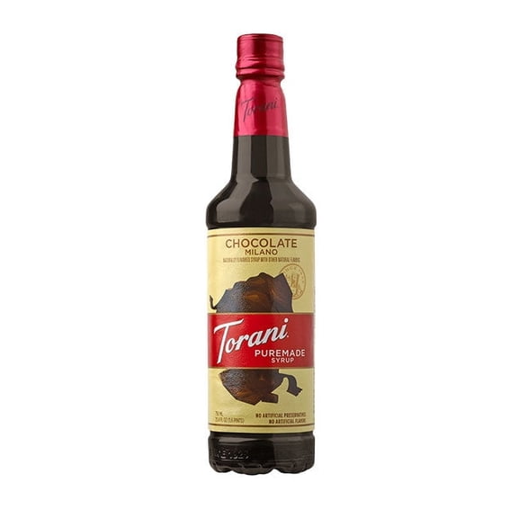 Torani Chocolate Milano Puremade Syrup PET cs 4/750 ml cs 4/750 ml