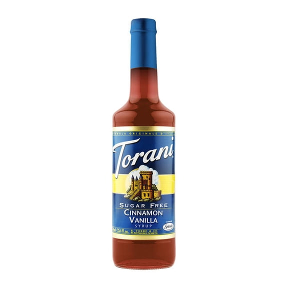 Torani Cinnamon Vanilla Sugar Free Syrup cs 12/750 ml
