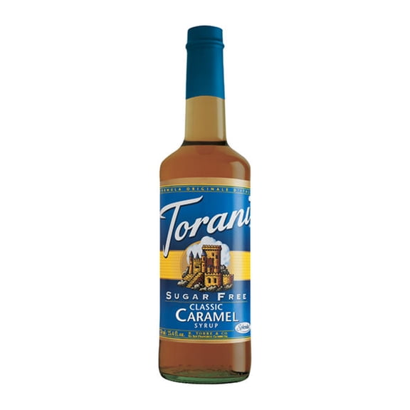 Torani Classic Caramel Sugar Free Syrup cs 12/750 ml