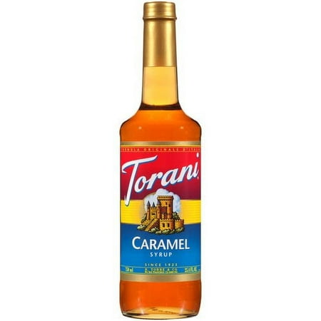 Torani Classic Caramel Syrup, 25.4 Ounce Pack Of 6