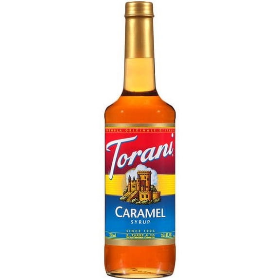 Torani Classic Caramel Syrup, 25.4 Ounce Pack Of 6