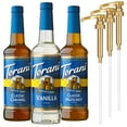 Torani Coffeehouse Variety Syrups Sugar Free Vanilla, Classic Caramel, Classic Hazelnut Syrup