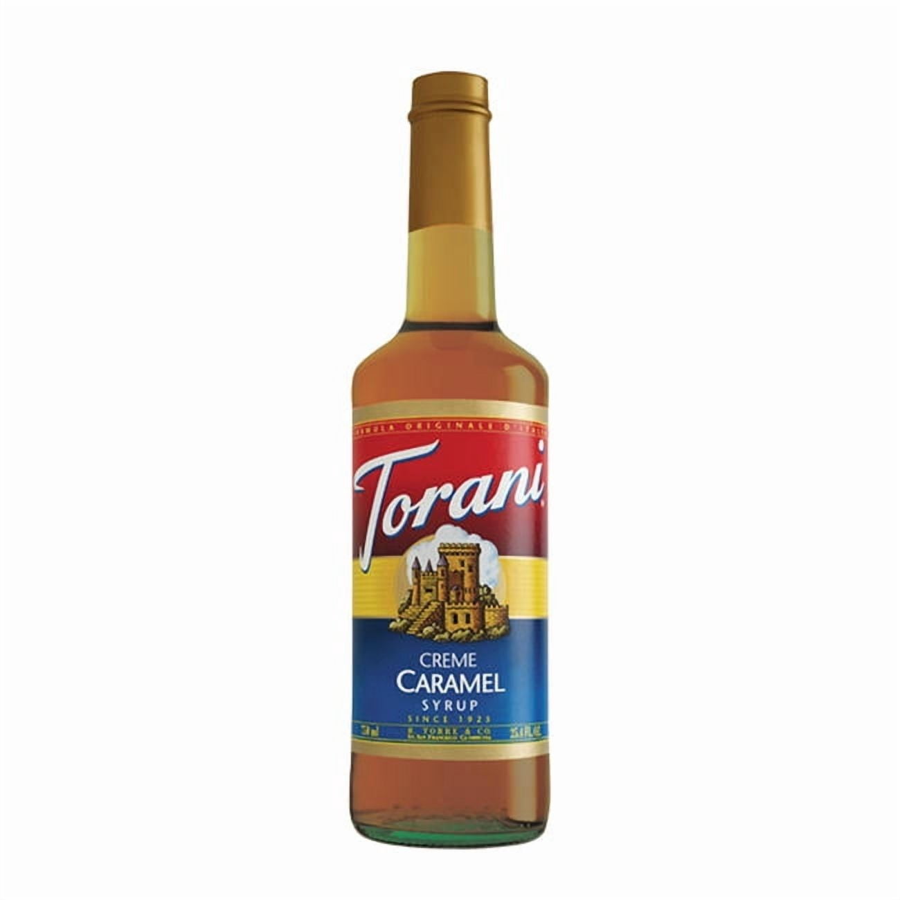 Torani Crème Caramel Syrup cs 12/750 ml