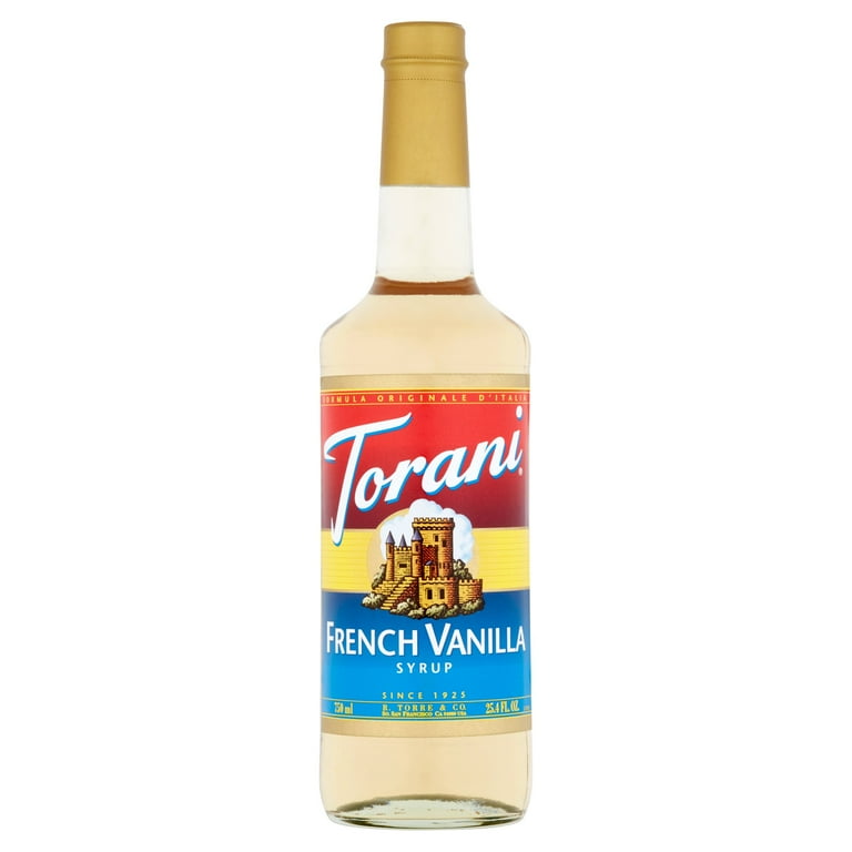 Torani French Vanilla Syrup 25.4 fl oz Walmart