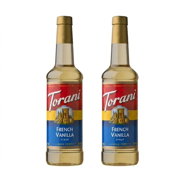 Torani French Vanilla Syrup, 25.4 fl. oz,2 Pack.