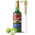 thumbnail image 1 of Torani Green Apple Syrup with Little Squirt Syrup Pump, 750ml 25.4 Ounces, 1 of 3