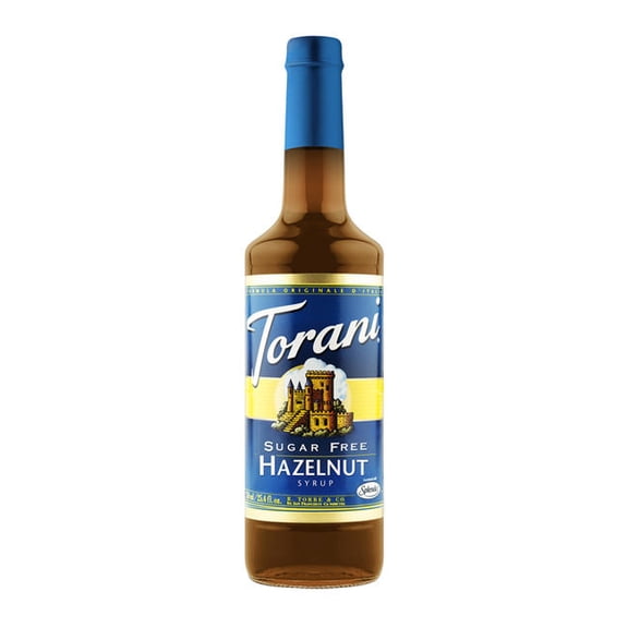 Torani Hazelnut Sugar Free Syrup cs 12/750 ml