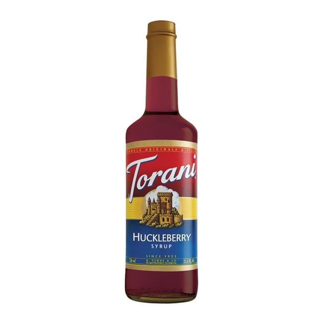 Torani Huckleberry Syrup cs 12/750 ml