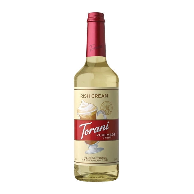 Torani Irish Cream Puremade Syrup cs 4/750 ml