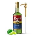 thumbnail image 1 of Torani Lime Syrup for Drinks, Flavoring for Iced Tea, Limeade, and Sodas, Pump Included, 25.4 Oz, 1 of 6
