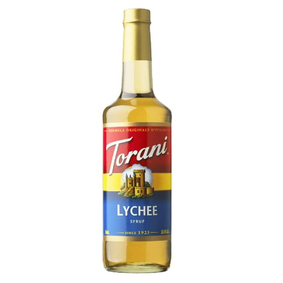 Torani Lychee Syrup, 750 Ml Bottle