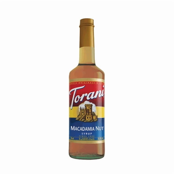 Torani Macadamia Nut Syrup cs 12/750 ml