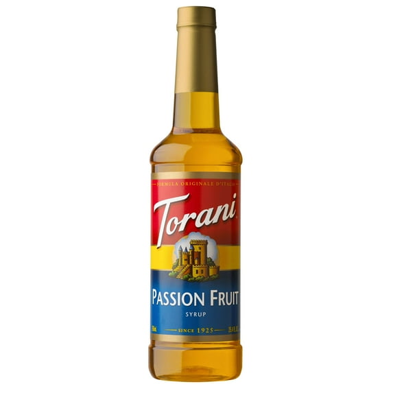 Torani Original Passion Fruit Syrup, Authentic Coffeehouse, Tea and Soda Syrup, 25.4 oz