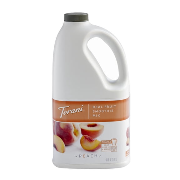 Torani Peach Real Fruit Smoothie cs 6/64 oz