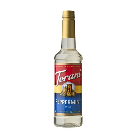Torani Cane Sugar Peppermint Syrup, Coffee Flavoring, Drink Mix, 25.4 oz