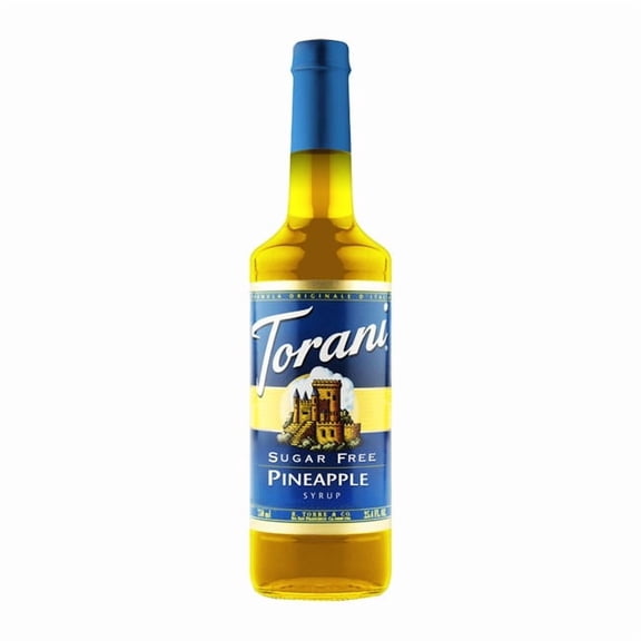 Torani Pineapple Sugar Free Syrup cs 12/750 ml
